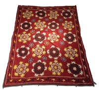 EMBROIDERED SUZANI TAPESTRY