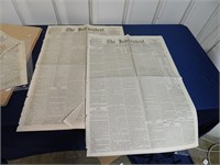 2 1863 Civil War Newspapers New York