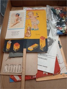 vintage ads and booklets