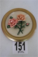 Framed Limited Edition Capodimonte Plate(R2)