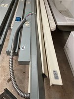 Electrical power strips- 2 sections