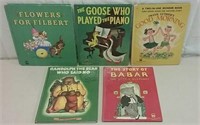 Five 1940s & '50s Children's Books