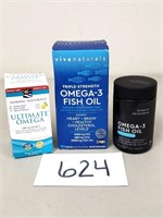 Omega-3 Fish Oil Dietary Supplements