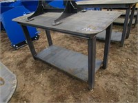 New/Unused Steel Work Bench w/ Bottom Shelf