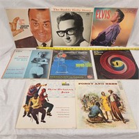1950'-1960's Records Jazz Elvis Comedy Buddy Holly
