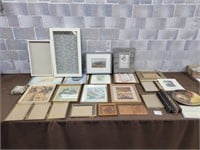 Picture frames and wall art