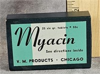 MYACIN V.M. PRODUCTS BOX