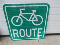 SIGN: BIKE ROUTE