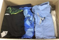 (6) Assorted T-shirts, Hulk, Raptors