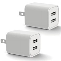 CAMESON Dual Port USB Power Adapter 6FT USB to Lig