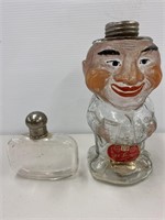 Vintage Garnier France Enghien figural decanter