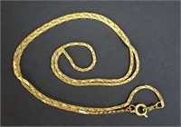 14KT Gold Filled 9.5" Necklace By AVON