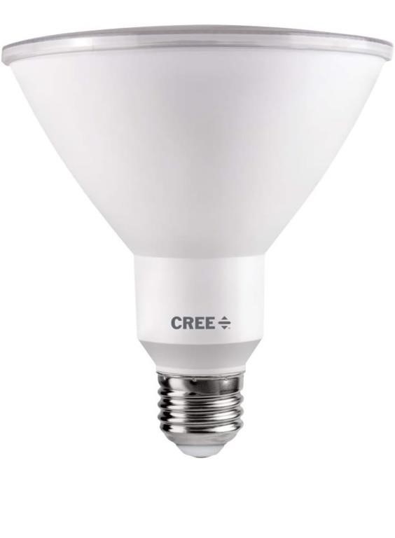 New, Cree Lighting PAR38 Weatherproof Outdoor