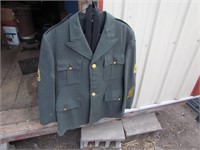 Army Jacket , Pants, Tie and Cap Set