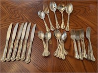 Flatware Service for 6, Plus Extra (38 Pieces