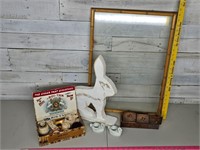 Framed rabbit lot