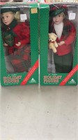 Two Holiday Dolls