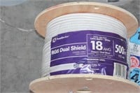 500' 18 AWG RG6 DUAL SHIELD COAXIAL CABLE 37633
