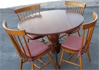 Small Breakfast Dining Table And 4 Chairs