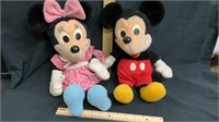 Playschool Mickey and Minnie Mouse Stuffed Toys