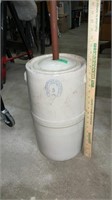 Macomb Pottery Butter Churn, missing one handle