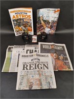 Astros 2017 World Series Champs Newspaper