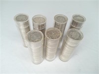 (6) Rolls of Silver Dimes & (1) Roll Non-Silver