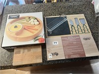 NIB HICKORY GRILLING PLANKS AND SERVING TRAY
