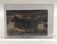 Vintage Memorial Stadium Airplane Photo Postcard 3
