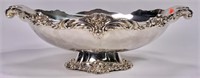 Oval serving bowl - silver plate - Lunt A-75,