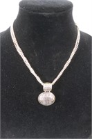 16" Sterling Silver Necklace(47.5g)