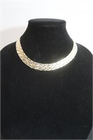 16" Sterling Silver Necklace(.925 Italy-28.4g)