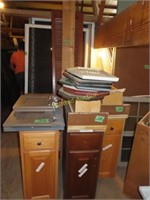 Large selection of cabinets, cabinet doors,