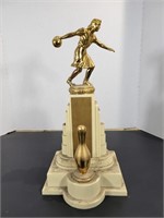 Dodge Inc Vintage 50s Women's Bowling Trophy