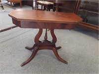 Antique Mahogany Wall Table (Was Game Table)