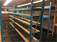Section of Pallet Racking w/ Plywood
