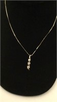 14k rope chain with .60c TW approximately D