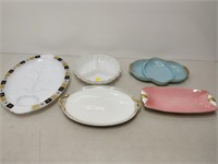 5 Vintage Plates