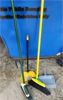 2 Brooms and Dust Pans