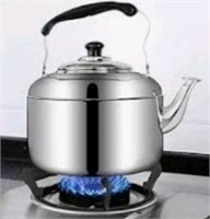 New HOLIDYOYO Stove Top Whistling Tea Kettle 6L St