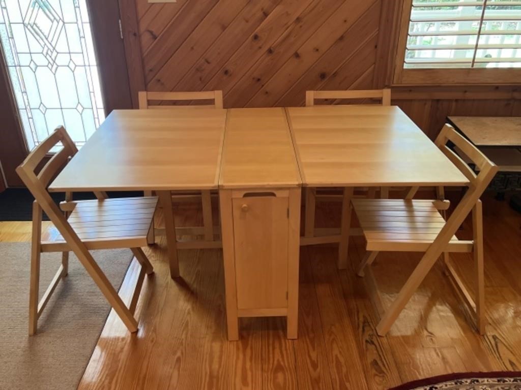 Folding Dinette Table and Chairs