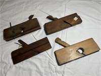 Antique carpenter woodworking dado moulding