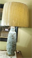 Pair of Large shade lamps