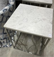 Marble top Chrome Design Riverside Furniture Co.