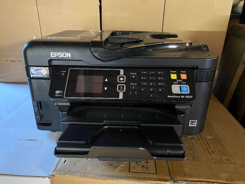 Epson Workforce Wf 3620 All In One Office Printer Live And Online Auctions On 9861