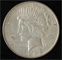 1922-D Peace Dollar