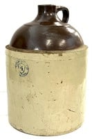 Standard Pottery Co. Two-Tone 4 Gallon Whiskey Jug
