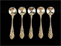 Vintage Sterling Silver Salt Spoons