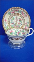 Aynsley Indian Tree Cup And Saucer