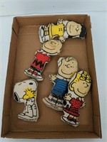 1950s stuffed mini plushies Peanuts gang